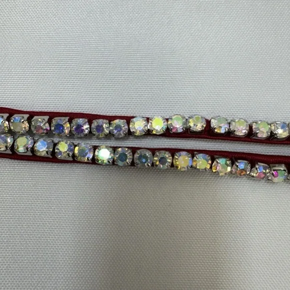 NEW For Love And Lemons Elora Midi Slip Dress Red M Evening Party Slit Holiday - Picture 12 of 16